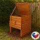 Kompostownik ogrodowy drewniany - 1200l