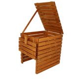 Kompostownik ogrodowy drewniany - 800l