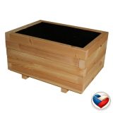 Drewniana doniczka Grande Flor - 62 x 46 x 35 cm