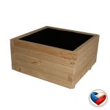 Drewniana doniczka Grande Flor - 62 x 62 x 35 cm