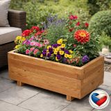 Drewniana doniczka Flor THERMOWOOD - 70 x 37 x 31 cm