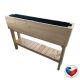 Podwyższona grządka drewniana 124,5x26x87 cm