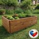 Kwietnik drewniany podniesiony 163 x 78 x 42 cm
