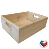 Drewniane uniwersalne pudełko, 40 x 30 x 13 cm