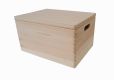 Drewniane pudełko, sosna, 40 x 30 x 23 cm
