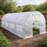 Tunel foliowy 300 cm x 600 cm (18 m2) biała