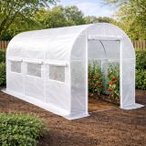 TUNEL FOLIOWY 200 X 350 CM (7 M2) FOLIA BIAŁA