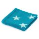 Ręcznik Stars- 70 x 140 cm, turkusowy