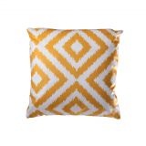 Poszewka na poduszkę Aztek, 45 x 45 cm, jasnożółta