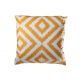 Poszewka na poduszkę Aztek, 45 x 45 cm, jasnożółta