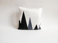 Poszewka na poduszkę Czarna, 45 x 45 cm, góry