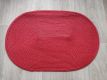 Podkładka na stół owalne - czerwone