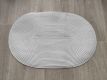 Podkładka na stół owalna - biała