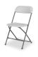 Składane krzesło gastronomiczne - białe