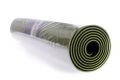 Dwuwarstwowa mata do jogi 183 x 61 x 0,6 cm - ZIELONA