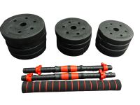 Hantle regulowane 2w1 20 kg – zestaw do ćwiczeń siłowych