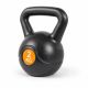Kettlebell 2 kg, plastikowy z wypełnieniem cementowym