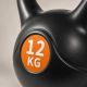 Kettlebell 12 kg, plastikowy z wypełnieniem cementowym
