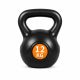 Kettlebell 12 kg, plastikowy z wypełnieniem cementowym