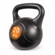 Kettlebell 20 kg, plastikowy z wypełnieniem cementowym