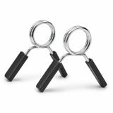 Sprężynowe zaciski do gryfu 30/31 mm, 2 szt., stal/plastik