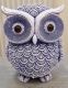 Sowa fioletowa, 21 cm