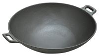 Patelnia do grillowania WOK żeliwna 31 cm