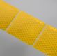 Samoprzylepna taśma odblaskowa 100 x 5 cm, dzielona, żółta