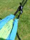 Hamak NYLON 275x137 cm zielono-niebieski
