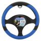 Pokrowiec na kierownicę COLOUR LINE - niebieski / czarny