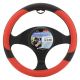 Pokrowiec na kierownicę COLOUR LINE - czerwony / czarny