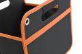 Organizer do bagażnika - 32 x 29 cm, czarno-pomarańczowy