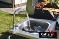 CATTARA Kuchnia ogrodowa z grillem gazowym VICENZA 2m x 0,6m