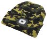 Cattara Czapka ARMY z latarką LED, ładowanie przez USB