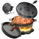 Broil-master® Kociołek żeliwny z nóżkami, 4 l, czarny