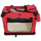 Leopet Skrzynia transportowa dla psów, S czerwona