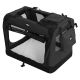 Leopet Skrzynia transportowa dla psów XXL, czarna