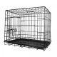 Leopet Składana klatka dla psa 76 x 45 x 51,5 cm, M, czarna