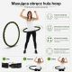 Hula hop z magnetycznymi wypustkami do masażu 96 cm