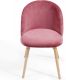 Zestaw krzeseł do jadalni , różowych, 2 szt