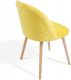 Zestaw krzeseł do jadalni , żółtych, 2 szt