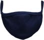 Maska dwuwarstwowa bawełniana - niebieska 2 szt