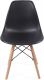 Zestaw krzeseł do jadalni z plastikowym siedziskiem, 2 sztuk