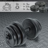 PHYSIONICS  Zestaw hantli 20 kg