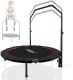 Physionics Trampolina Fitness 101 cm, do 150 kg, czerwona