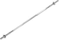 Physionics Chromowany gryf do hantli 120 cm + gwiaździste
