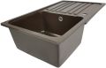 Aquamarin Zlew kuchenny Granite, 76 x 46 cm, brązowy