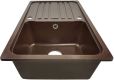 Aquamarin Zlew kuchenny Granite, 76 x 46 cm, brązowy