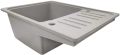 Aquamarin Zlew Granite, 60 x 45 cm, szary