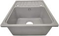 Aquamarin Zlew Granite, 60 x 45 cm, szary